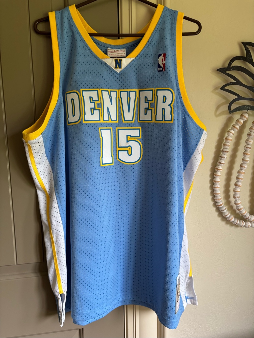 Denver #15 Anthony Basketball Jersey NBA, clothes
